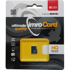 Imro memory card 8GB microSDHC cl. 4