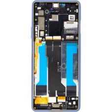 LCD Display + Touch Unit Black Sony BT52 Xperia 10 III Blue (Service Pack)