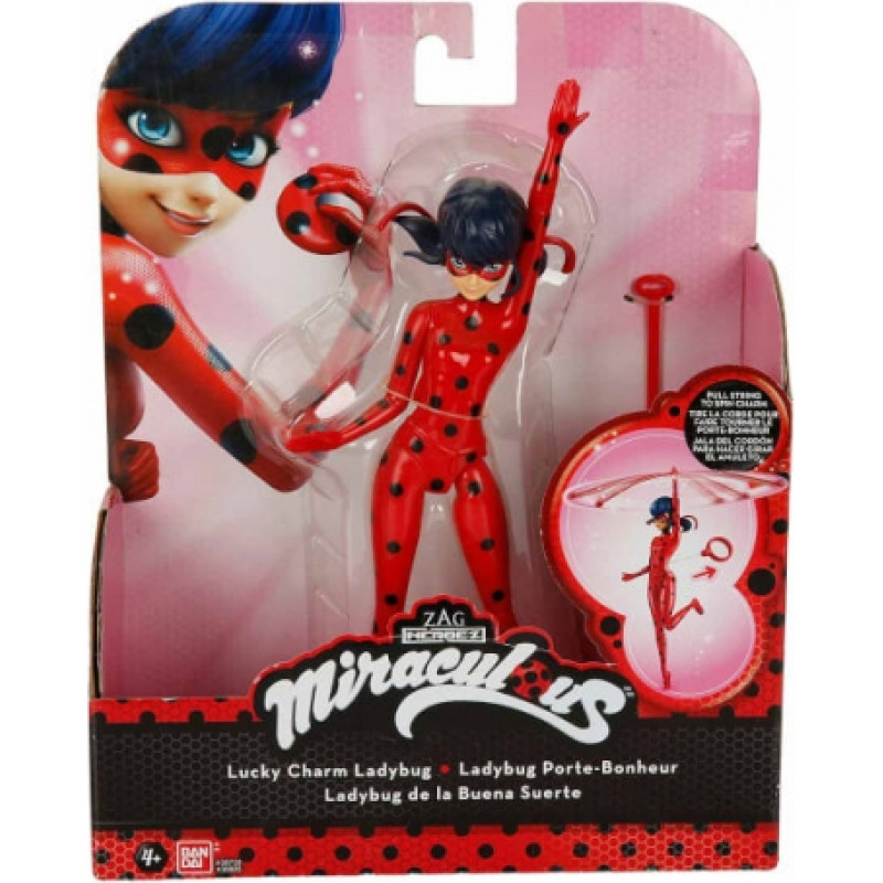 Bandai - Miraculous Ladybug Jump and Fly | from Assort