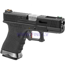 WE G-Force 19 BK Silver Barrel Metal Version GBB