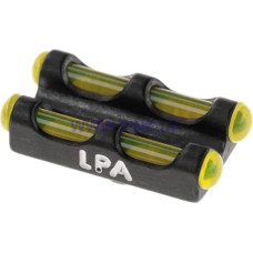 LPA Yellow Twin Fiber Optics Front Sight 3,0 MA Thread