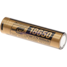 Clawgear 18650 Battery 3.7V 2600mAh Micro-USB