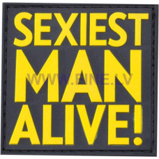 JTG Sexiest Man Alive Rubber Patch