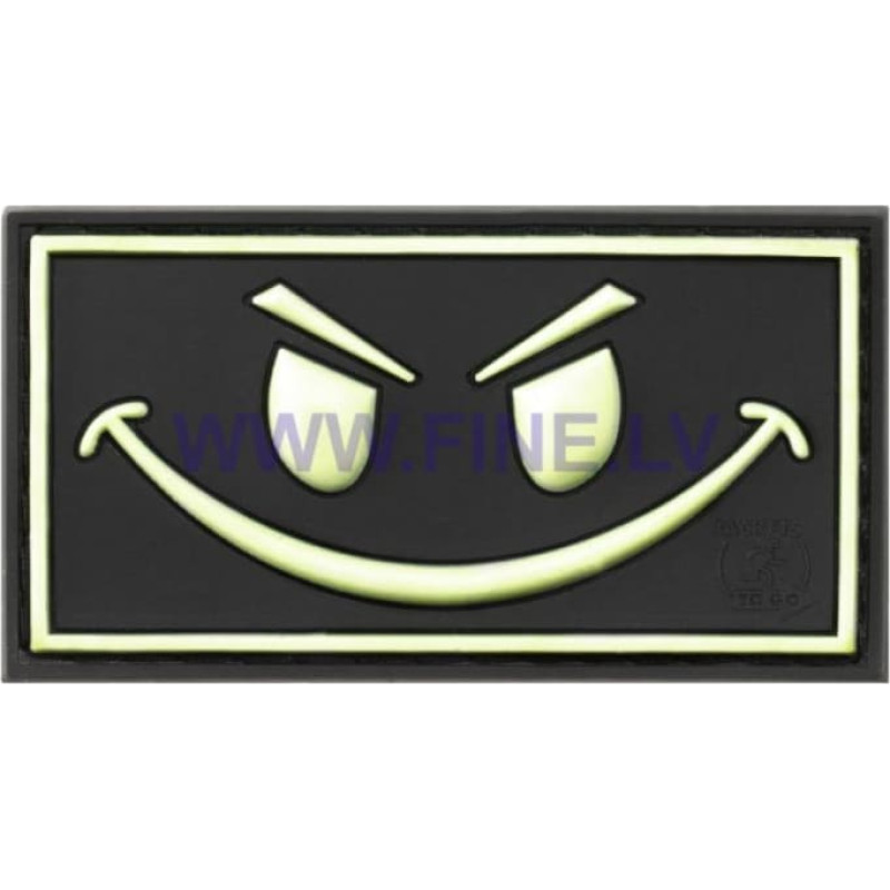 JTG Evil Smile Rubber Patch