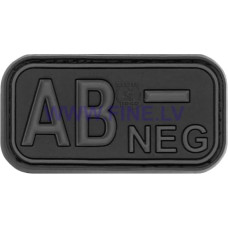 JTG Bloodtype Rubber Patch AB Neg