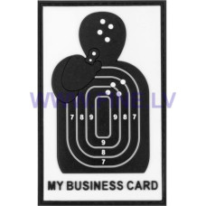 JTG My Business Card Rubber Patch