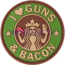 JTG Guns and Bacon Rubber Patch