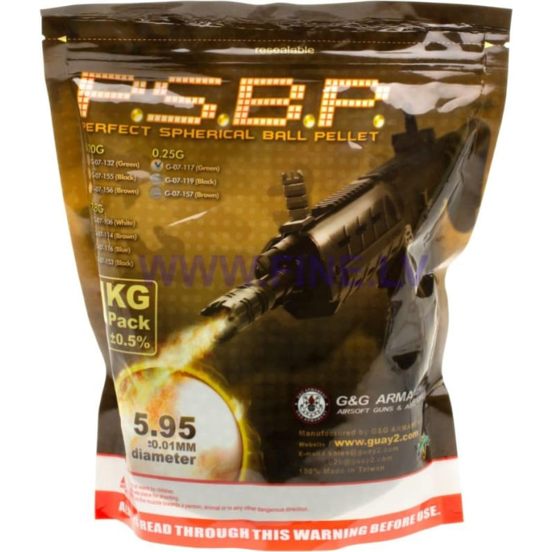 0.25g Perfect BBs 4000rds