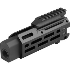 Strike Industries - Rokas aizsargs M-LOK priekš CZ Scropion EVO Strike 6" Rokas aizsargs - Melns - SI-CEVO-HG-6-BL