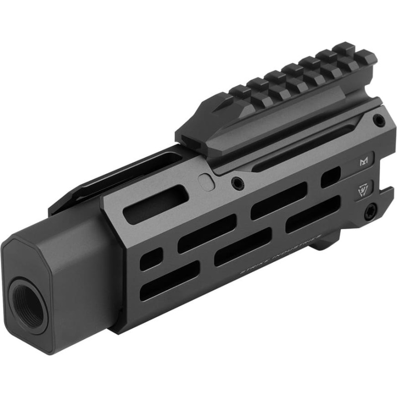Strike Industries - Rokas aizsargs M-LOK priekš CZ Scropion EVO Strike 6" Rokas aizsargs - Melns - SI-CEVO-HG-6-BL