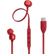 Austiņas JBL Tune 310C USB-C Red