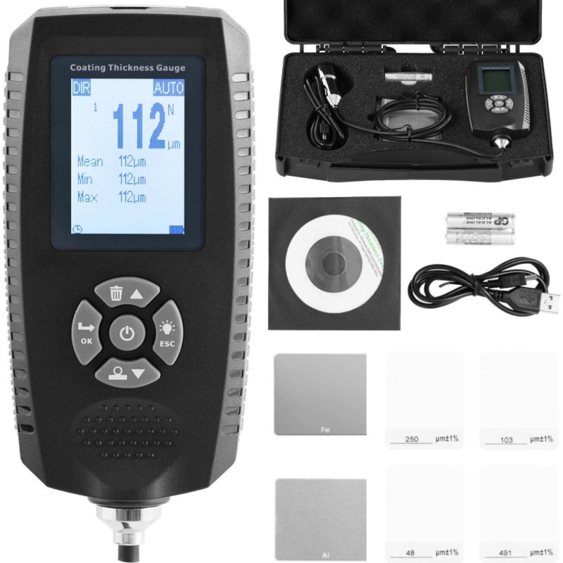 Steinberg Systems Auto krāsas biezuma testeris, diapazons 0 - 500 &micro;m USB