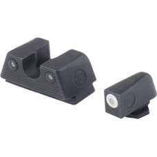 Truglo - Tritium pistoles tēmēkļi Tritium-X - Glock 17/19 - Zems - Balta kontūra - TG231G1XW