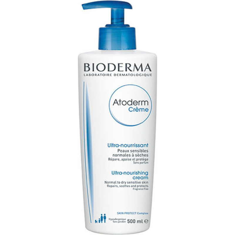 Bioderma Atoderm Ultra-Nourishing Moisturising Cream 500 ml