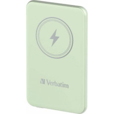 Verbatim Powerbank indukcyjny `n` Go 15W 5000mAh Wireless Magnetic zielony|green 32241