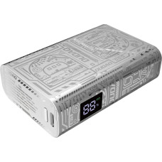 Dudao Stilīga barošanas banka 10000mAh USB-A / USB-C 22.5W sudraba