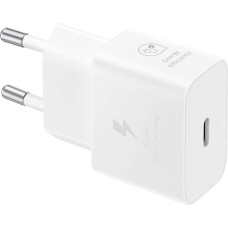 Samsung GaN USB-C 25W SFC sienas lādētājs, balts