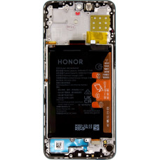 Honor X8a LCD Display + Touch Unit + Front Cover Cyan (Service Pack)