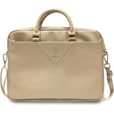 Guess Triangle 4G bag for a 16" laptop - gold