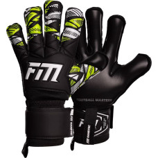 Football Masters FM Invictus X Training GREEN Gloves S953197 / melns / 6