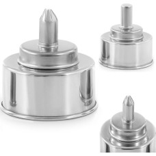 Steinberg Systems Laboratorijas spirta deglis ar dakts un nerūsējošā tērauda vāku, 0,2 l 1,5 - 2 h, 2 gab.