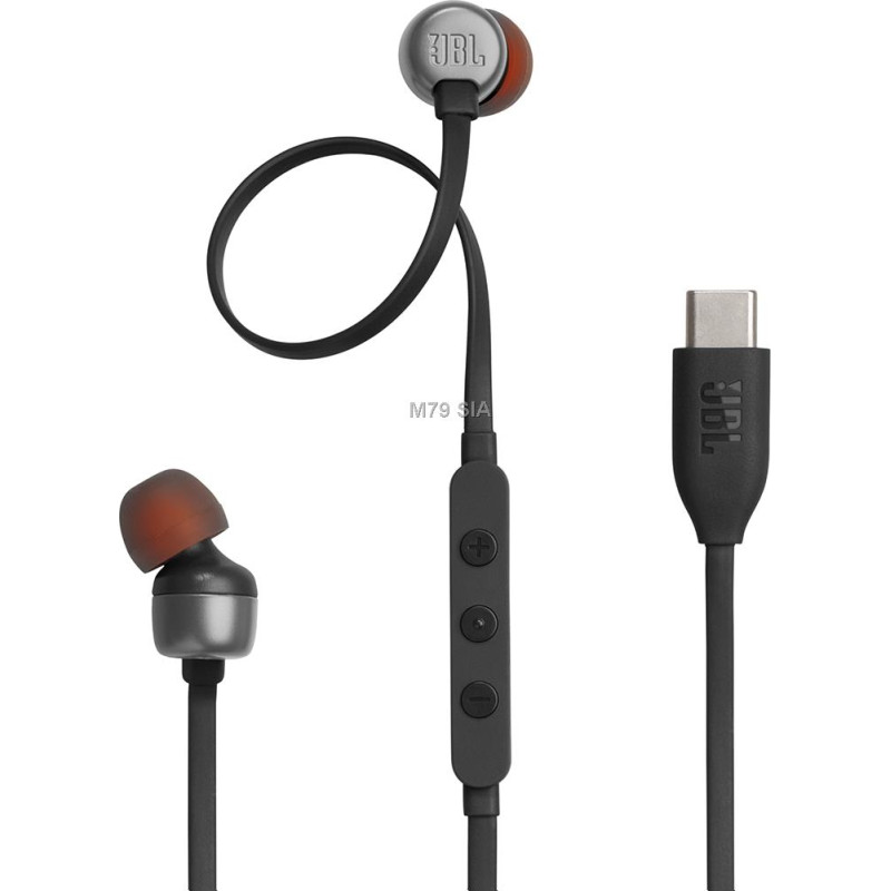 JBL Tune 310C USB-C  melna - Austinas