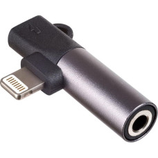 Akyga adapter AK-AD-63 Lightning (m) | Lightning (f) | Jack 3,5 mm