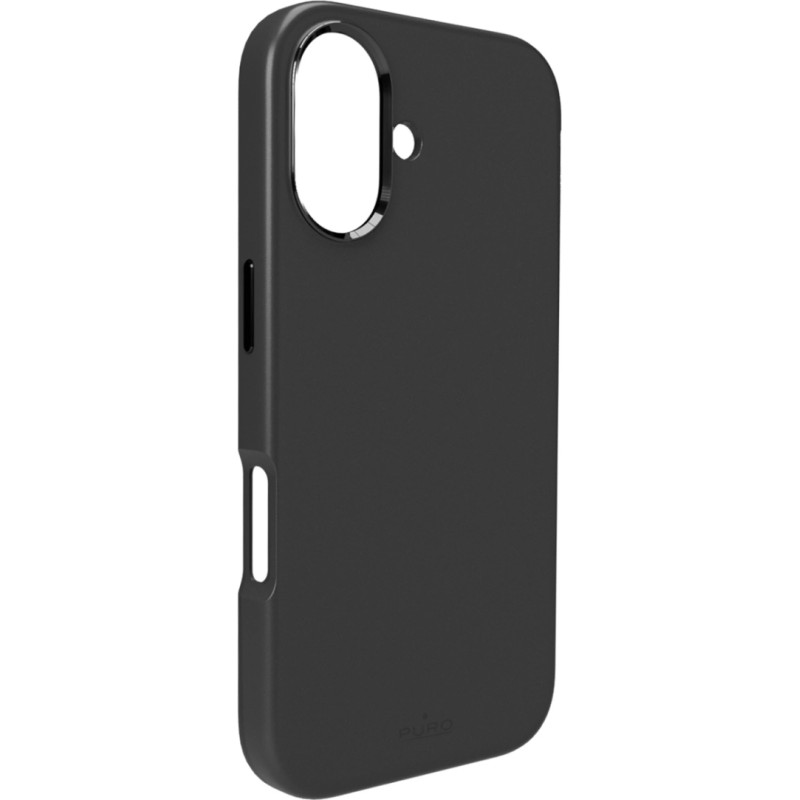 Puro Icon Mag Pro MagSafe Silicone Case for iPhone 16 - Black