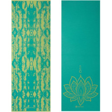 Gaiam Double-sided Yoga Mat GAIAM Turquoise Lotus 6 MM 62344