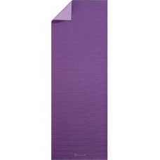 Gaiam Double-sided Yoga Mat Plum Jam 6 mm 60526