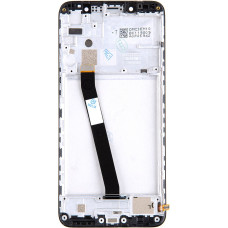 LCD Display + Touch Unit + Front Cover for Xiaomi Redmi 7A Black (No Logo)