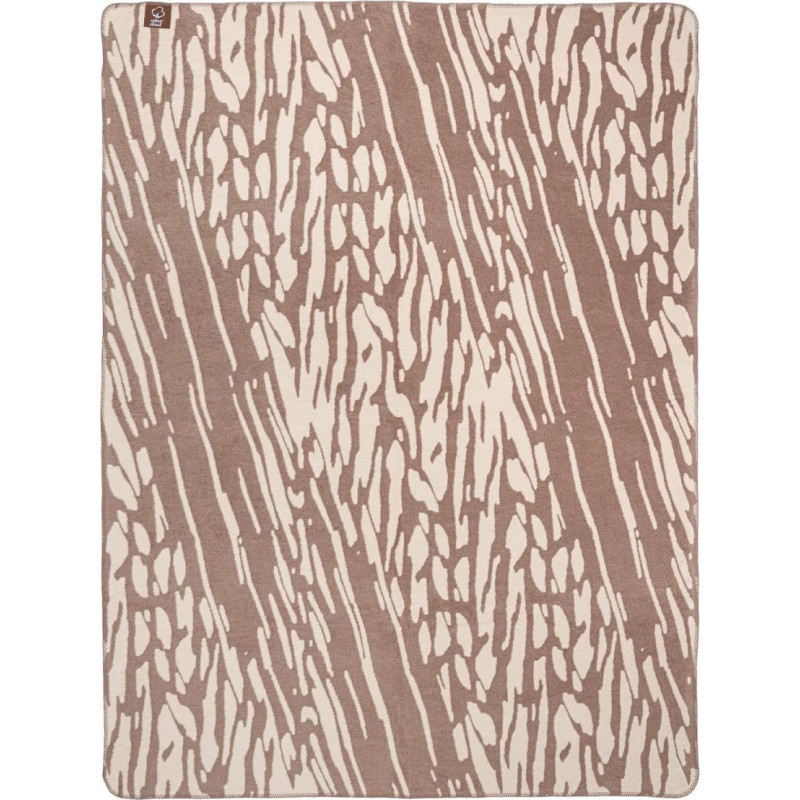 Unia - Cotton Cloud Akrila kokvilnas sega 150x200 2141/1 Giraffe bēšs gultas pārklājs pleds ar tamborējumu