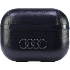 Audi Leather Big Logo AirPods Pro 2 cover czarny|black AU-APP2-GT|D3-BK