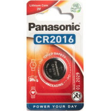 Panasonic CR2016-1BB Blistera iepakojumā 1gb.