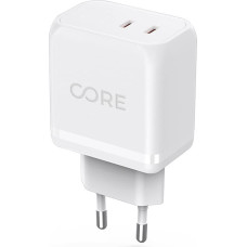 Forever CORE SMART PD wall charger 2xUSB-C 45W