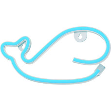 Forever Light Neon LED Light WHALE blue Bat + USB FLNE19 Forever Light