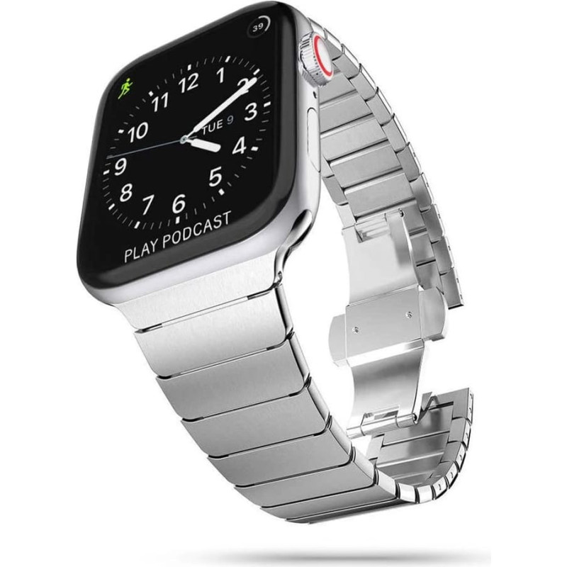 Tech-Protect LinkBand for Apple Watch 4 | 5 | 6 | 7 | 8 | 9 | SE | Ultra 1 | 2 (42|44|45|49 mm) - Silver