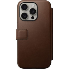 Nomad Modern Leather Folio case for iPhone 15 Pro 6,1