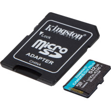 Kingston Canvas Go! Plus - flash memory card - 512 GB - microSDXC UHS-I