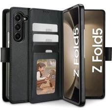 Tech-Protect Wallet case for Samsung Galaxy Z Fold 5 - black