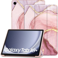 Tech-Protect SmartCase case for Samsung Galaxy Tab A9+ 11" X210 | X215 | X216 - pink marble