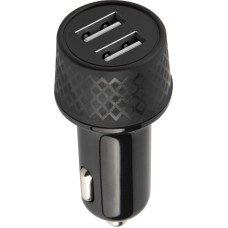 Forever car charger 1xUSB 2,4A + 1xUSB QC 3.0 LA-03 black