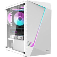 Computer case Aigo AL390 + RGB fan (white)