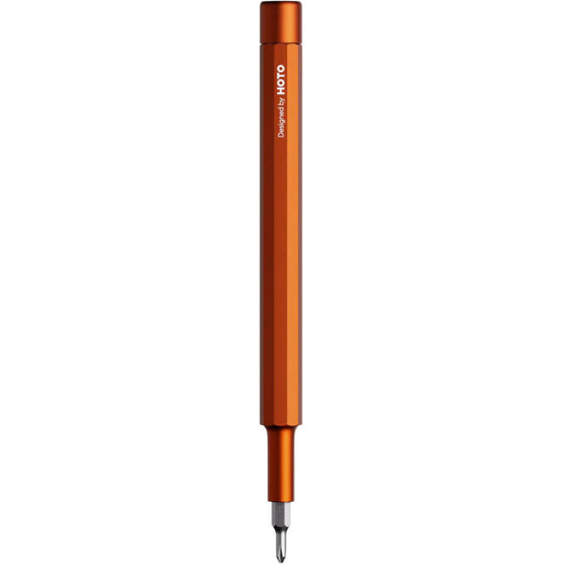 Pocket precision screwdriver and fountain pen 5-in-1 HOTO QWLSD013 (red)