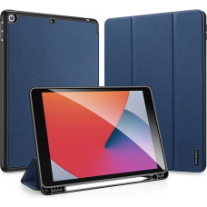 Dux Ducis Domo case with flap and smart sleep for iPad 7 | 8 | 9 10.2'' - blue