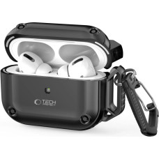 Tech-Protect Rough Hook Case with Carabiner for Apple AirPods Pro 1 | 2 - Black