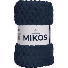 MIKOS dekoratīvā sega, izmērs 160x200cm, krāsa 005 tumši zila MIKOS0/CODE/005/160200/1