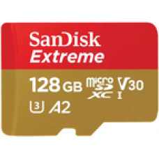 SANDISK Extreme 128GB microSDXC + SD Adapter