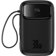 Powerbank Baseus QPow 2 10000mAh 30W 2xUSB-C (black)