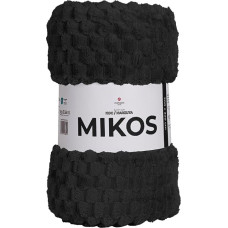 MIKOS dekoratīvā sega, izmērs 200x220cm, krāsa 006 melna MIKOS0/CODE/006/200220/1